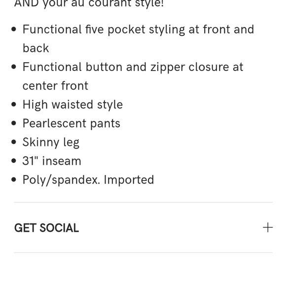 Iridescent pants - Picture 2 of 5